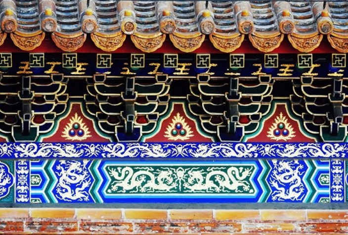 古建筑彩绘,古建彩绘