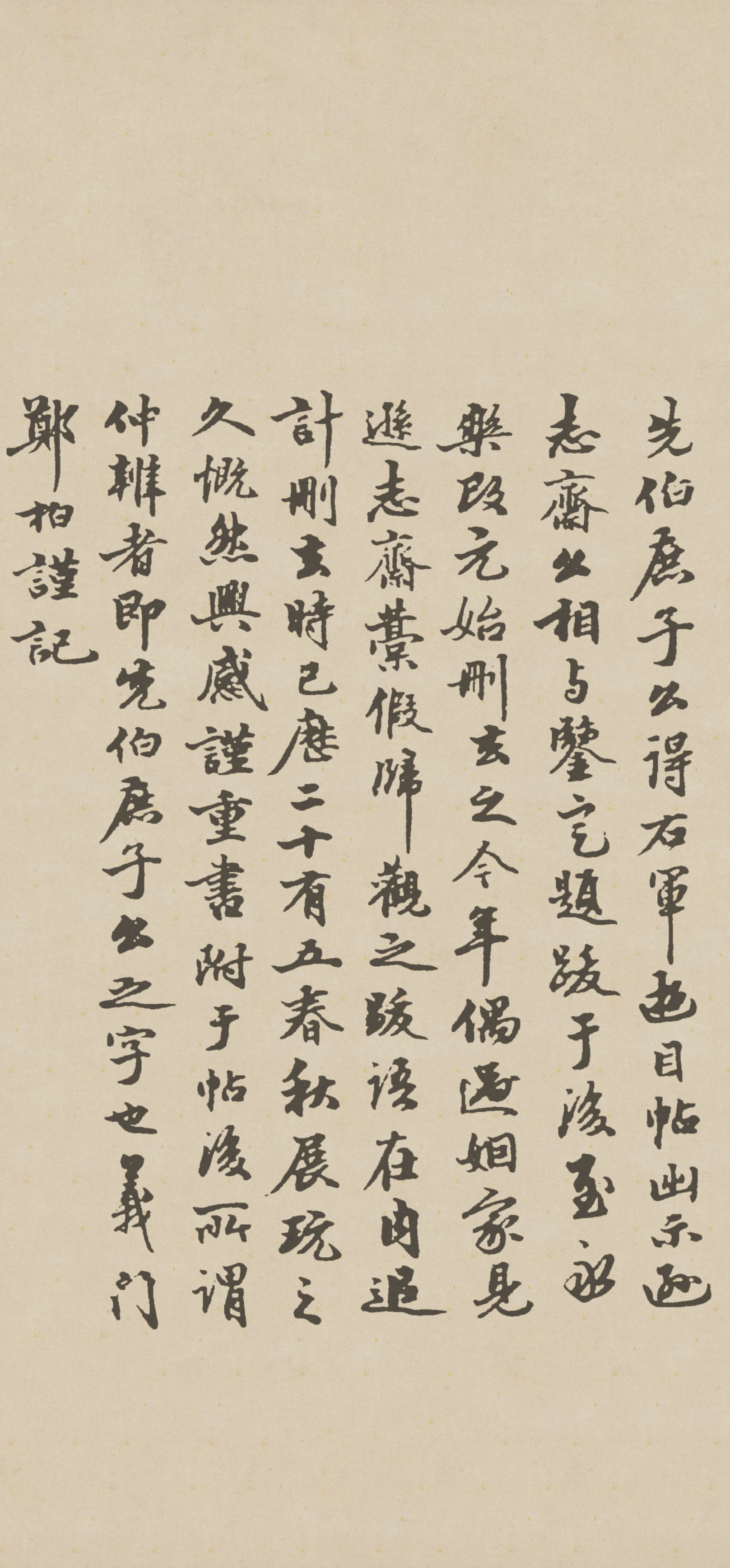 晋 王羲之 游目帖又名蜀都帖