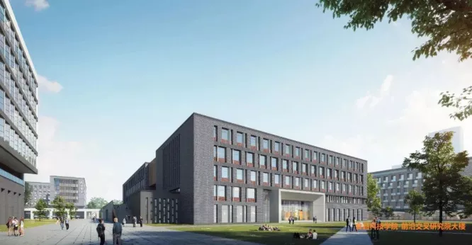 2022年建成！新区这所大学新校区太美了