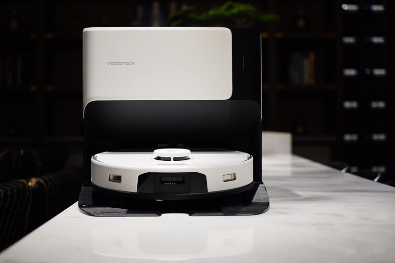 真正解放双手.做甩手掌柜 石头自清洁扫拖机器人G10