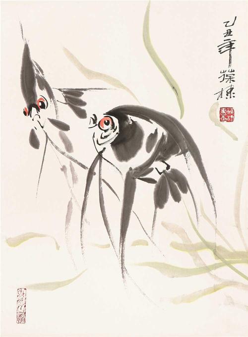 国画鲤鱼的图片大全大图(他们笔下神仙鱼-宛若惊鸿,飘若神仙,美得出尘