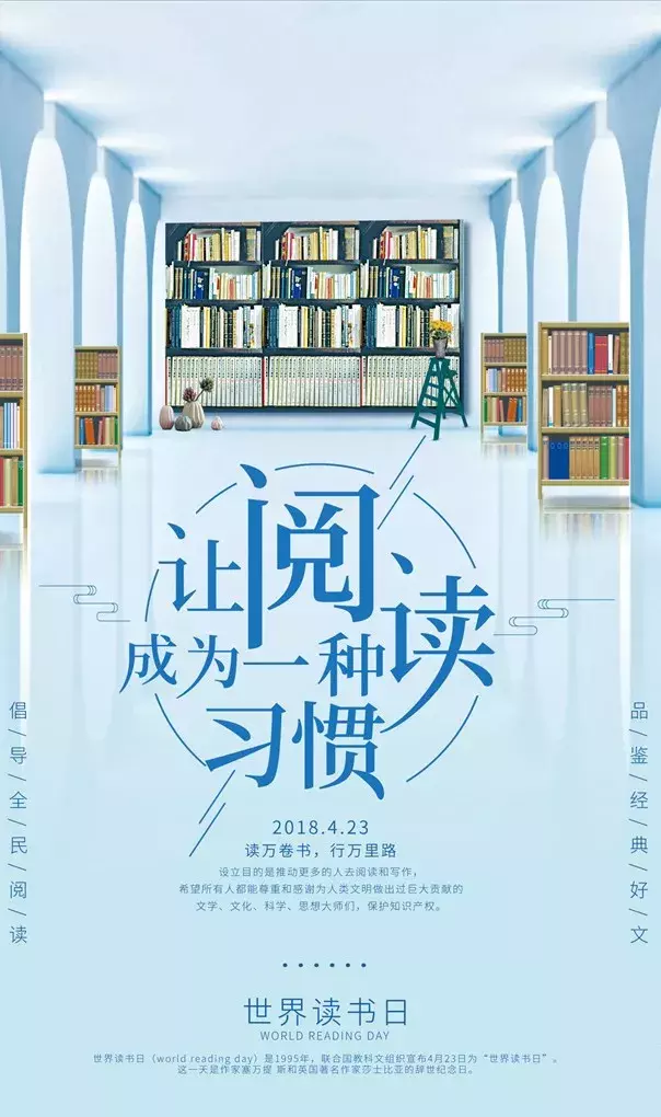 世界读书日的由来