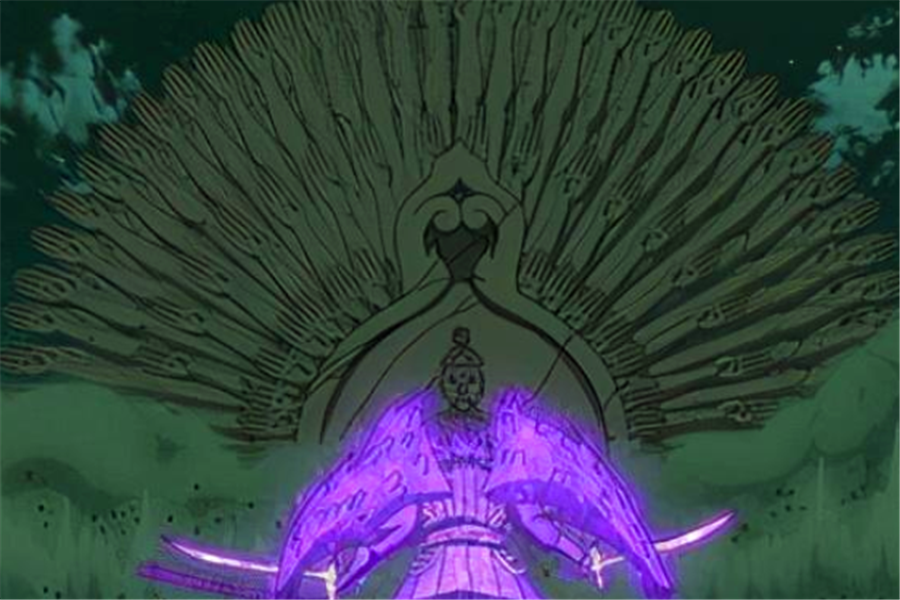 初代火影千手柱间:仙法木遁真数千手顶上化佛