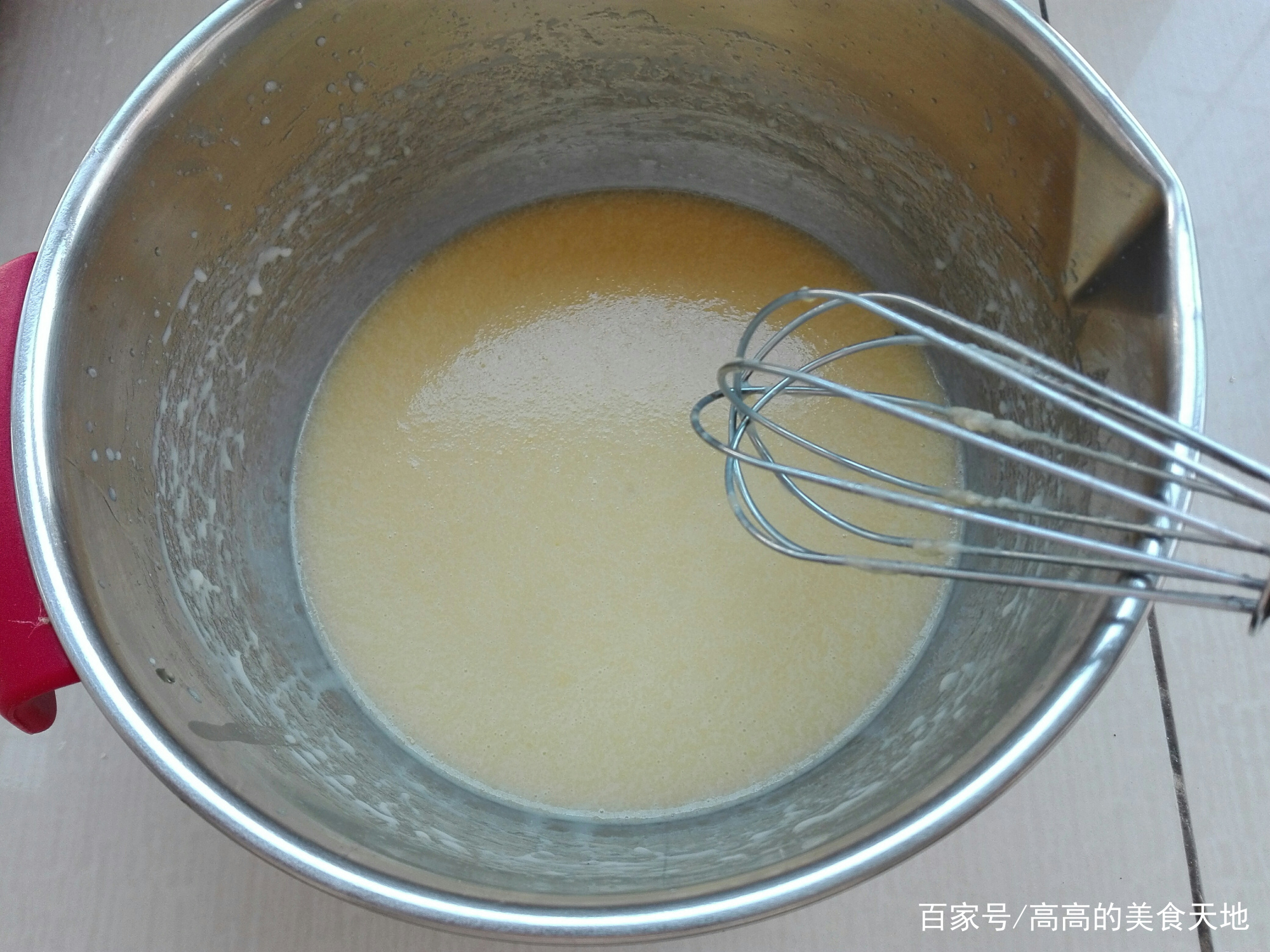 图片[11]-【可见鸡蛋的蛋糕】做法步骤图 营养丰富 孩子三天两头点名要-起舞食谱网