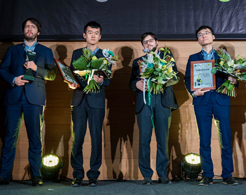 世界杯亞軍丁立人（國際象棋世界杯快棋加賽6局 丁立人痛失勝機再得亞軍）