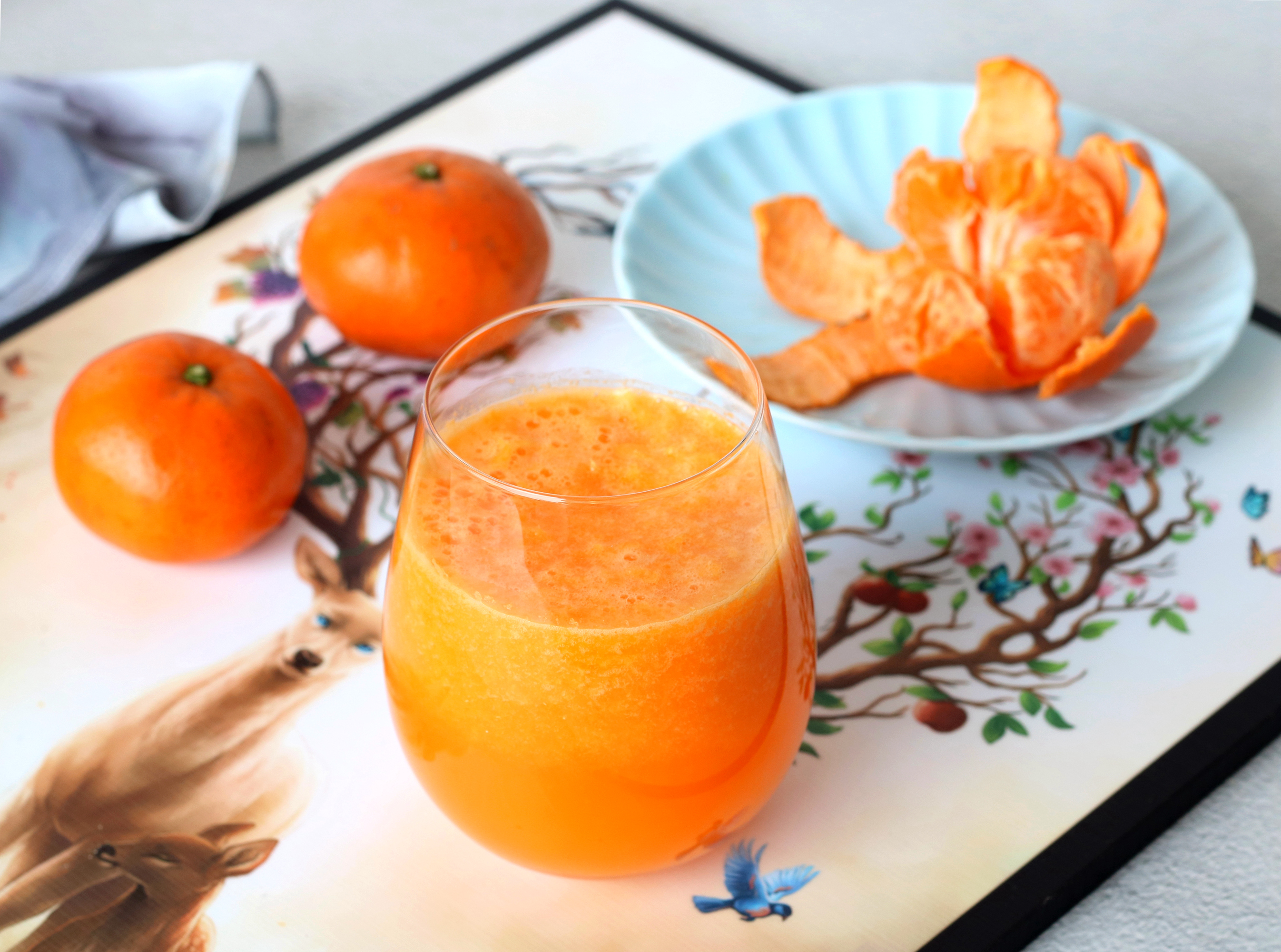 苹果橘子汁(一次学会8种果汁10分钟做好养又好喝)