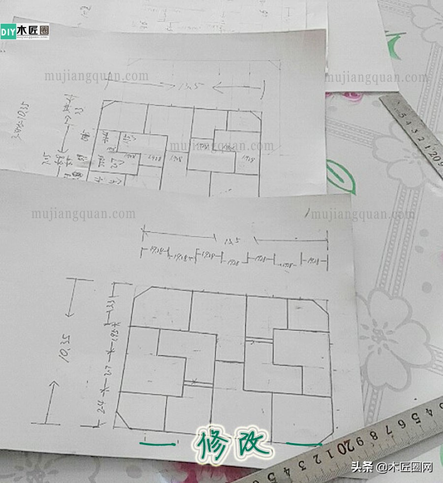 [装修] 陈师傅的博古架做法，是客厅装修必学技巧，做一个接地...