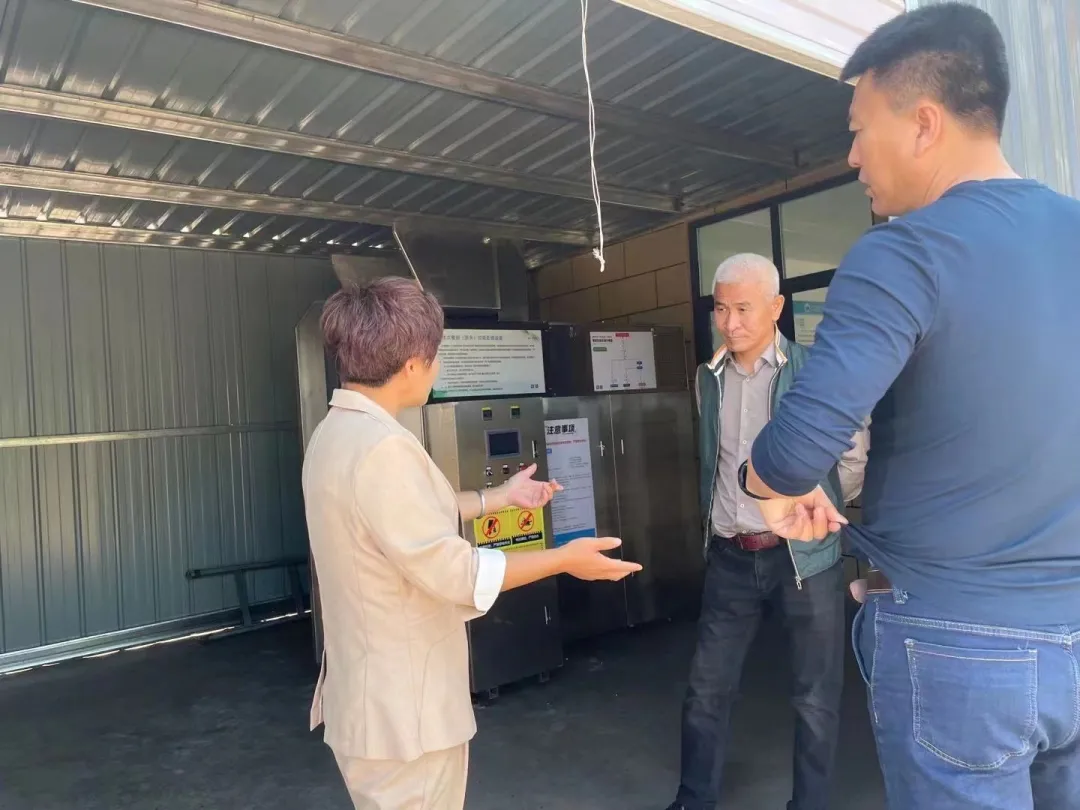 河北建筑工程学院和中肯建(北京)建设相关领导到生态基地考察