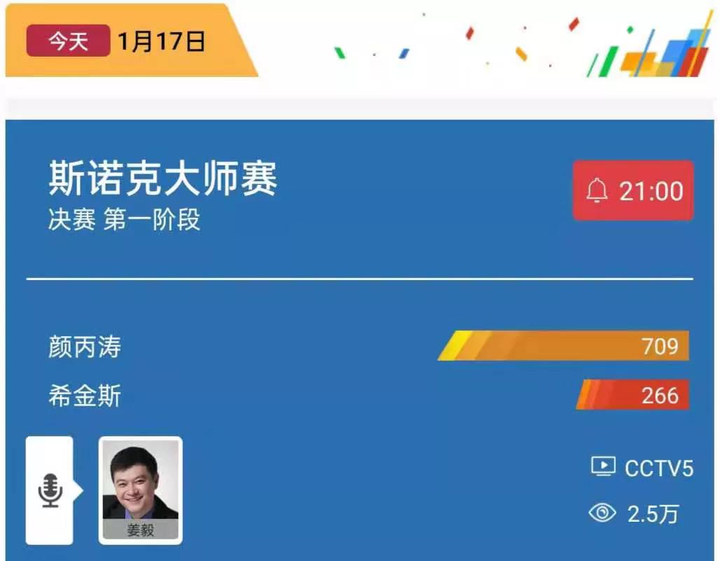 臺(tái)球直播斯諾克直播2021（央視體育今日節(jié)目單：21：00直播顏丙濤，沖擊斯諾克冠軍）