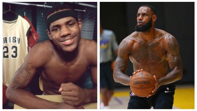 为什么打nba的肌肉都大(为何说NBA是肌肉男制造厂？看了这5人的身材变化 你就懂)