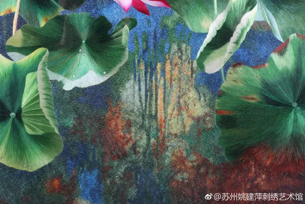 苏州刺绣图案图片（苏州最牛绣娘一幅画耗1.2亿针）