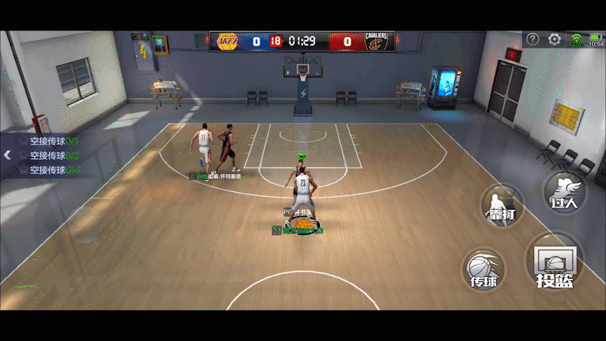 最强nba为什么总输一把赢一把（热门篮球《最强NBA》手游，熟练使用游戏手柄你能轻松上最强王者）