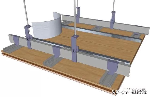 三维图解析地面、吊顶、墙面工程施工工艺做法