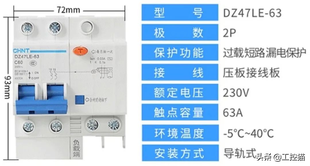 小型断路器的结构及原理详解