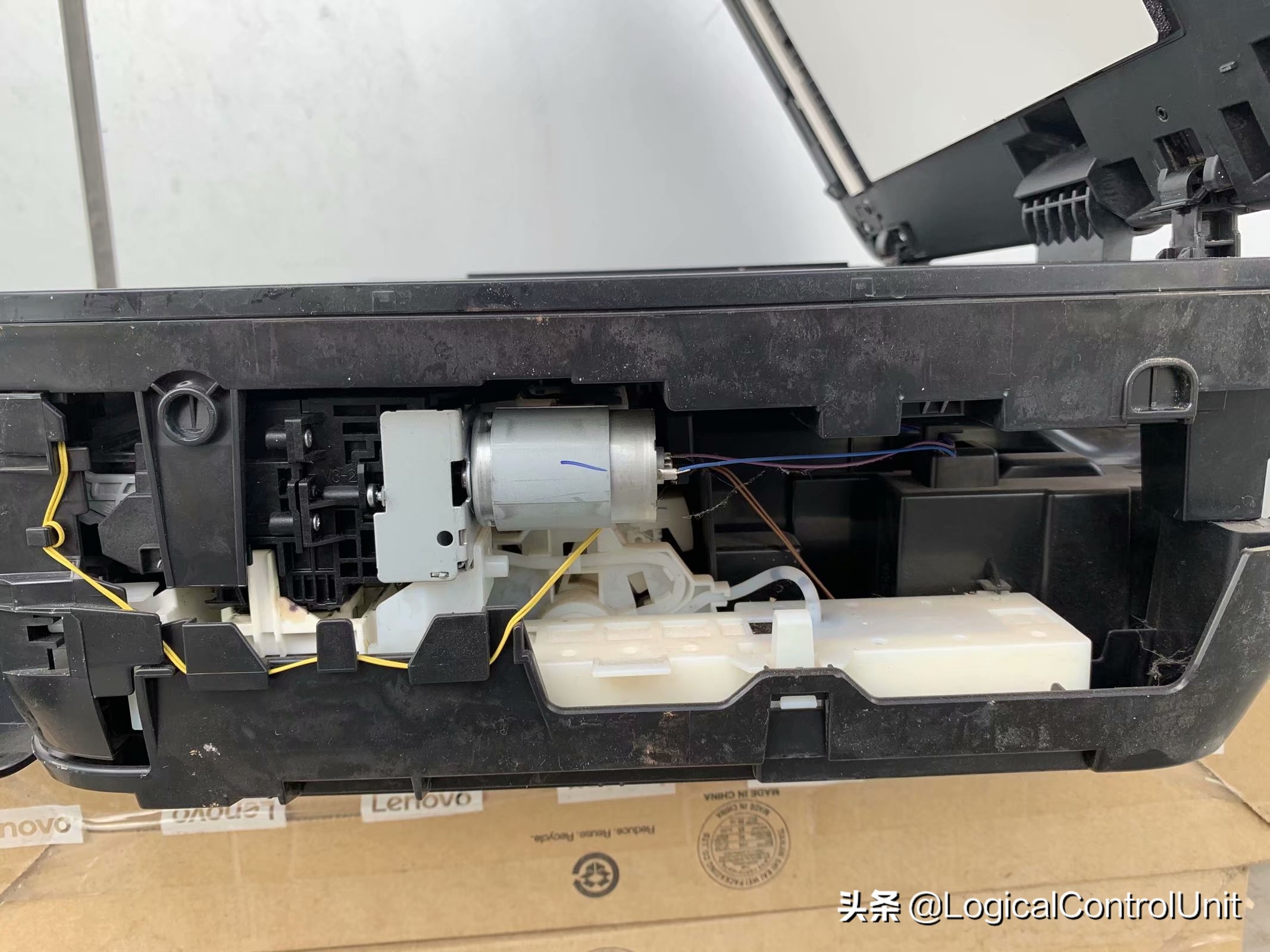 就爱瞎折腾——佳能mx378彩色复印机拆机一招解决不进纸故障