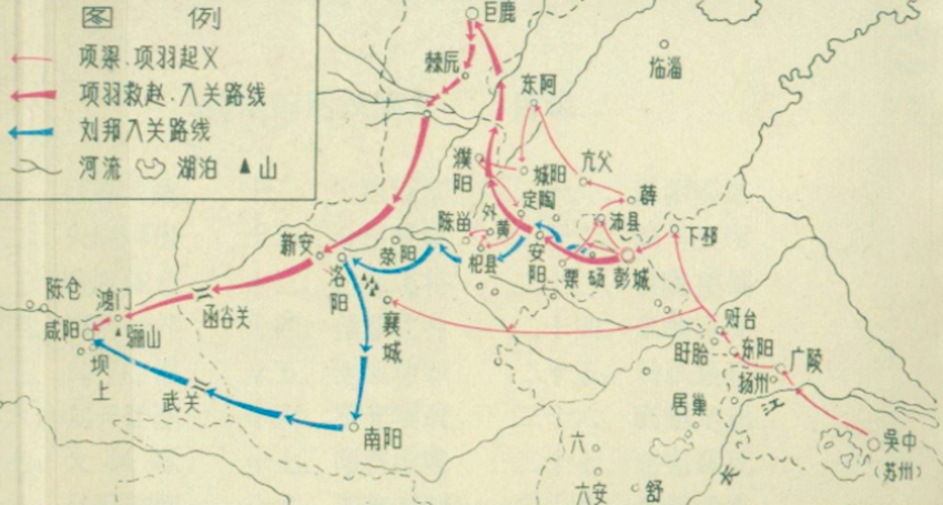 破釜沉舟出自哪次战争(破釜沉舟,项羽凭借巨鹿之战