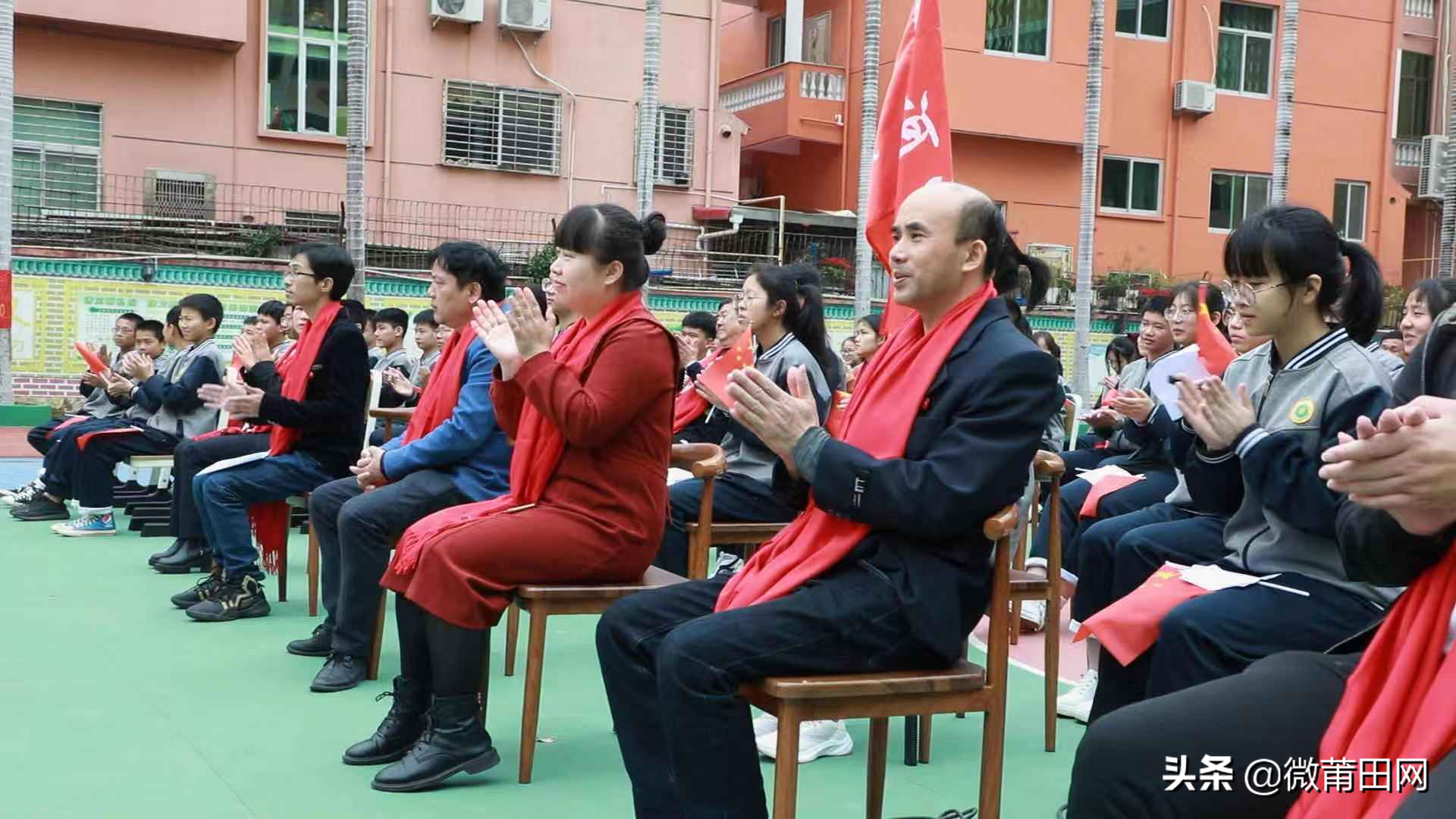 奋力拼搏，决胜中考一银河学校初中部2021年中考百日誓师大会