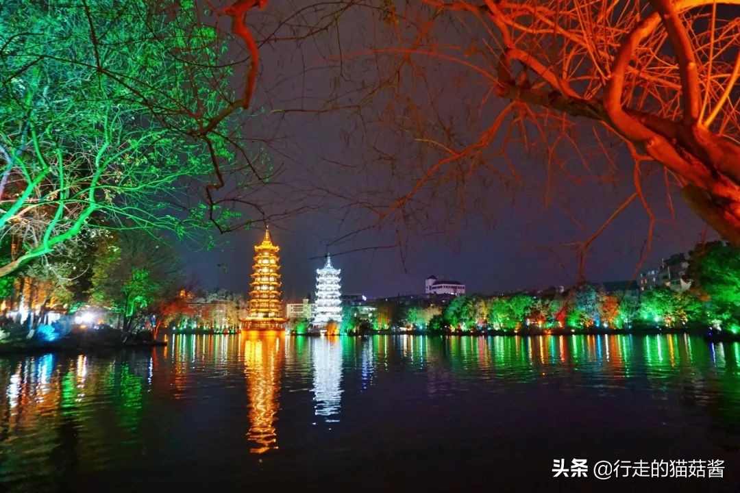 3月份的桂林是最舒服惬意的时候，三天两夜看一场山水画中景
