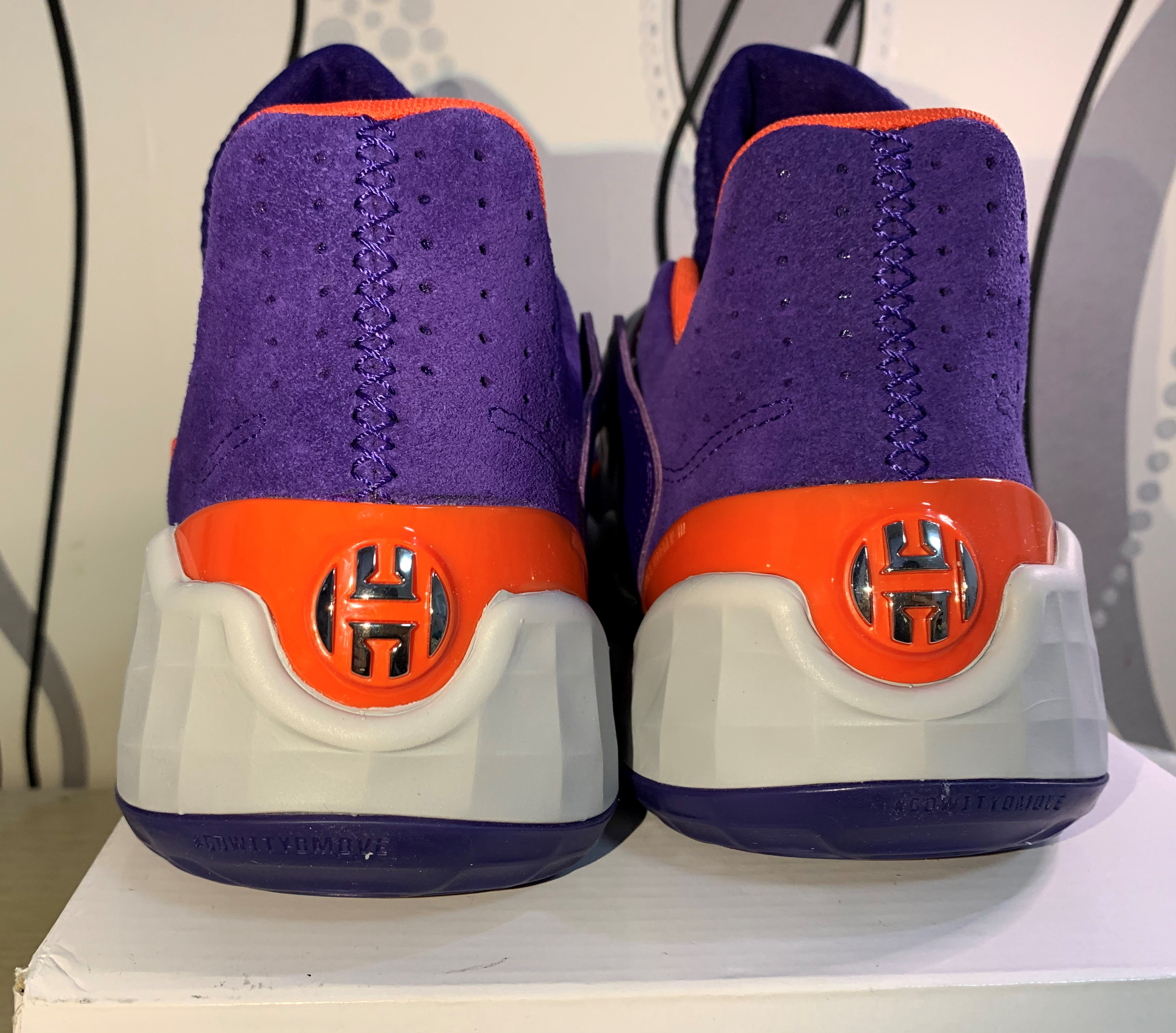 篮球鞋44码多少厘米（Adidas 哈登4 非专业穿用测评）