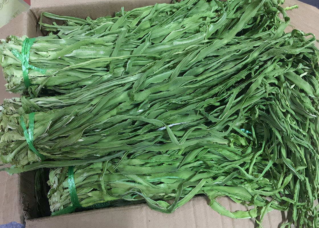 贡菜:常被认成莴笋,晒干后价值不菲,曾是贡品,如今成出口名蔬