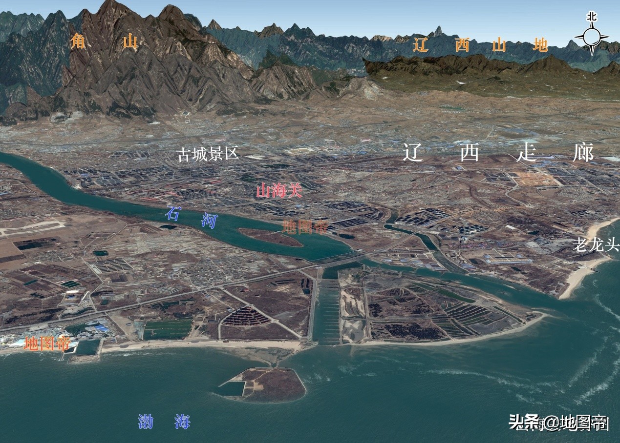 山海关地图 山海关地图位置-千百号