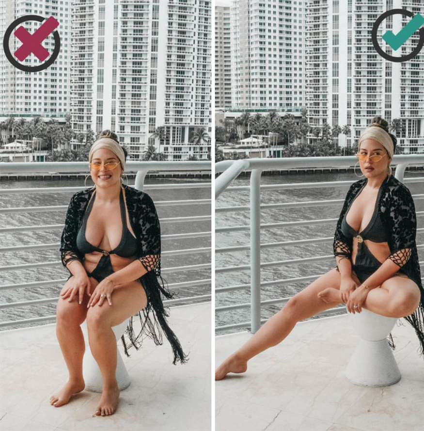 INS网红博主纠正拍照误区，前后对比震惊网友：太实用了