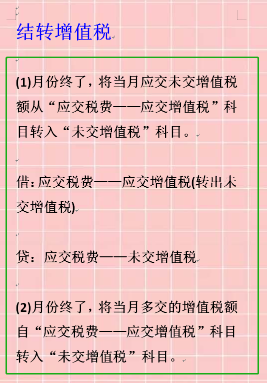 最全会计月末结转流程（计提、结转、摊销）会计分录，供大家参考