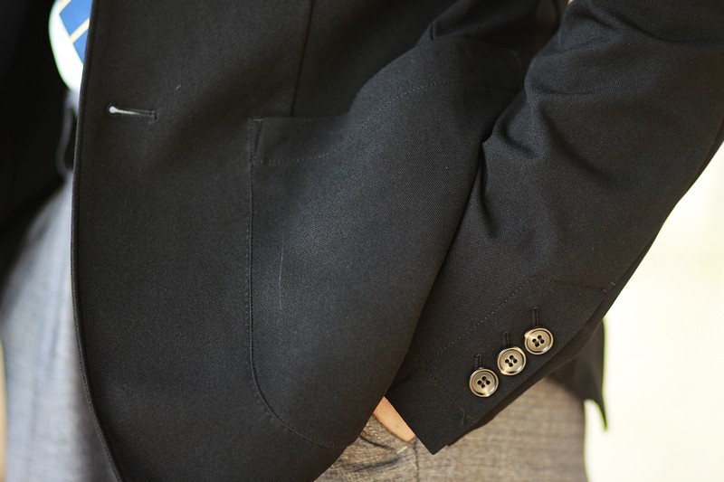 弹力面料 抗皱免烫 码尚AI定制单西和四面弹衬衫套装