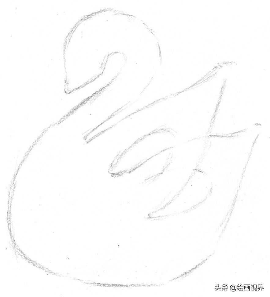 零基础素描教程：不锈钢质感画法，简单易学，不会画的快临摹