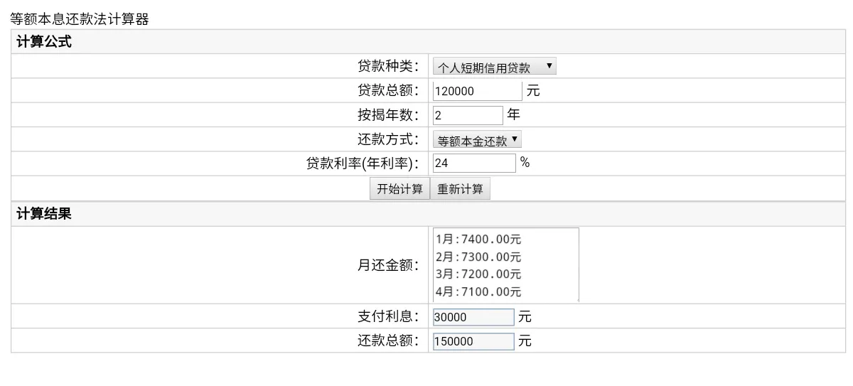 速看!小贷公司真实利息!别再被套路了!