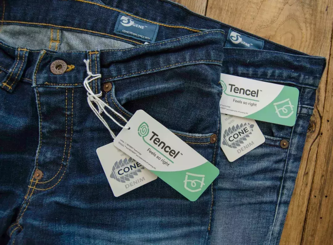 "天丝",从英文"tencel"音译而来,两者都是一家名为lenzing(兰精)的