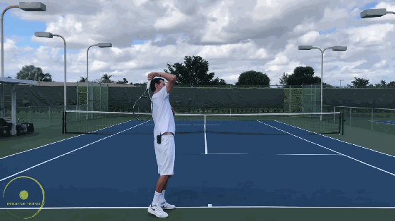 标准的网球(【网球手腕运动4】详解发球手腕运动细节，上旋与平击侧旋大不同)