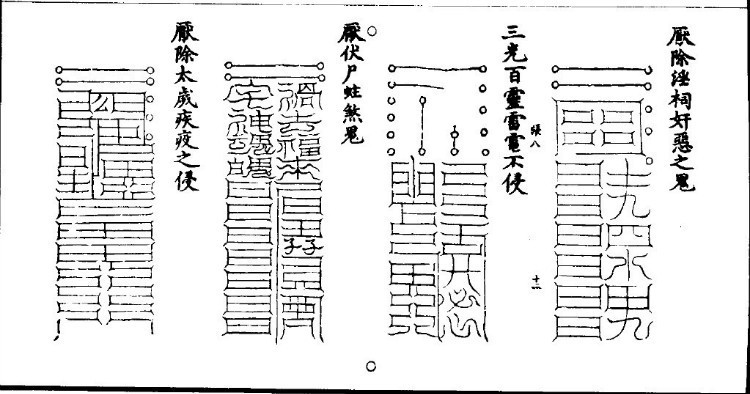 《太上密法镇宅灵符》