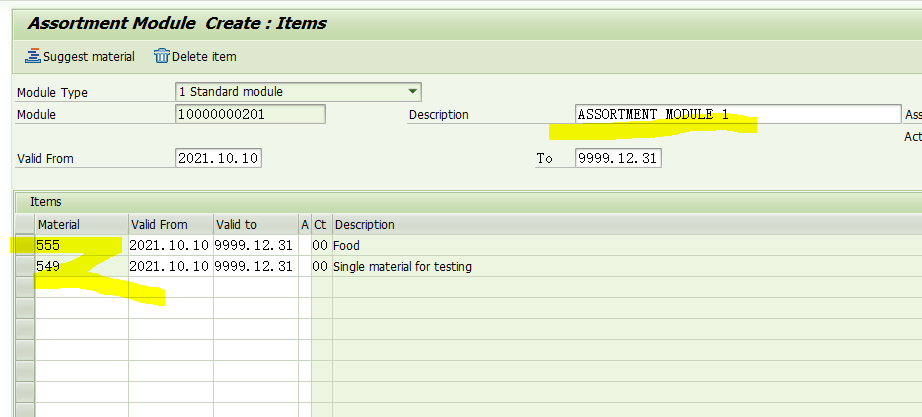 SAP RETAIL 商品LISTING方法之一