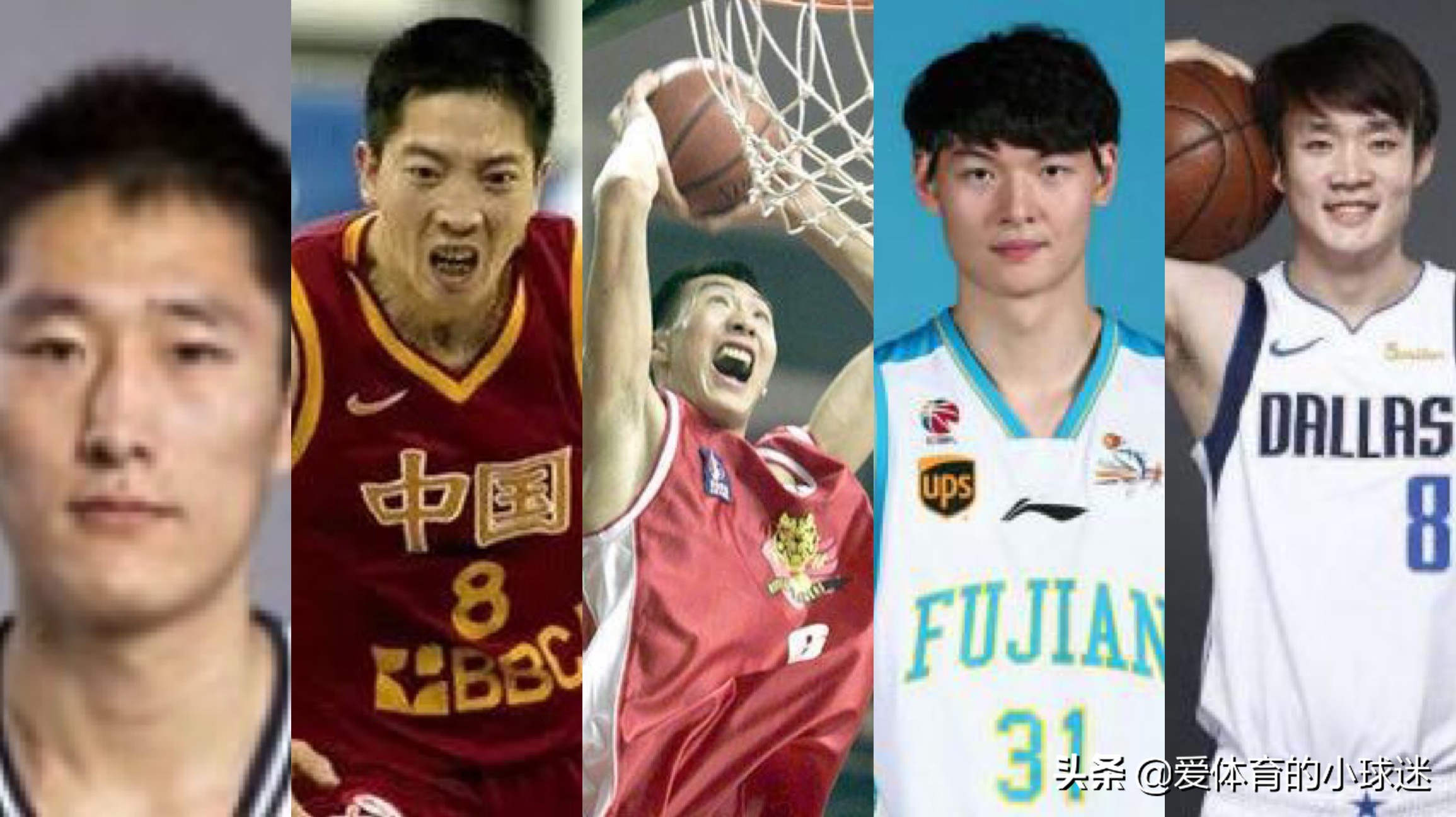 中国有哪些人进入nba名人堂(被NBA选中的11大中国球员，两人夺冠，一人入选篮球名人堂)