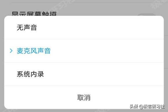 手机录屏怎样只录手机内部声音不录入外部声音？教你三种方法