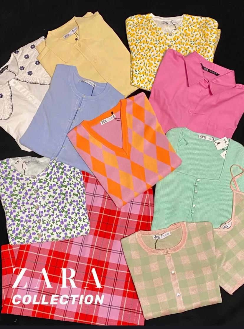 ZARA早春新款单品??美式复古甜心·色彩穿搭