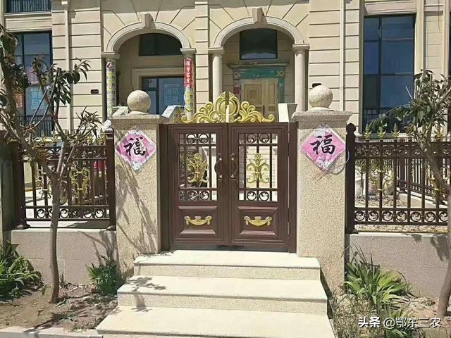 农村围墙大门是农家小院的脸面农村院子围墙大门