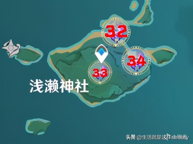 原神2.1雷神瞳分布位置大全