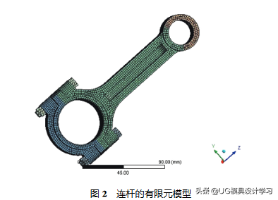 UG/NXNastran的发动机连杆三维设计及优化