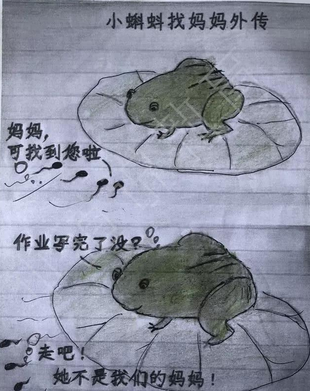 小学生“偷懒”造句走红，父母看后追着打，不料老师给满分