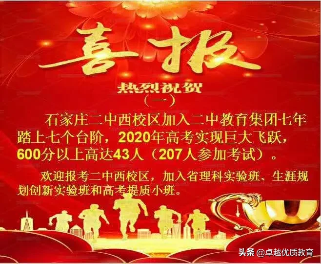 石家庄高考成绩已出，哪所高中更强？