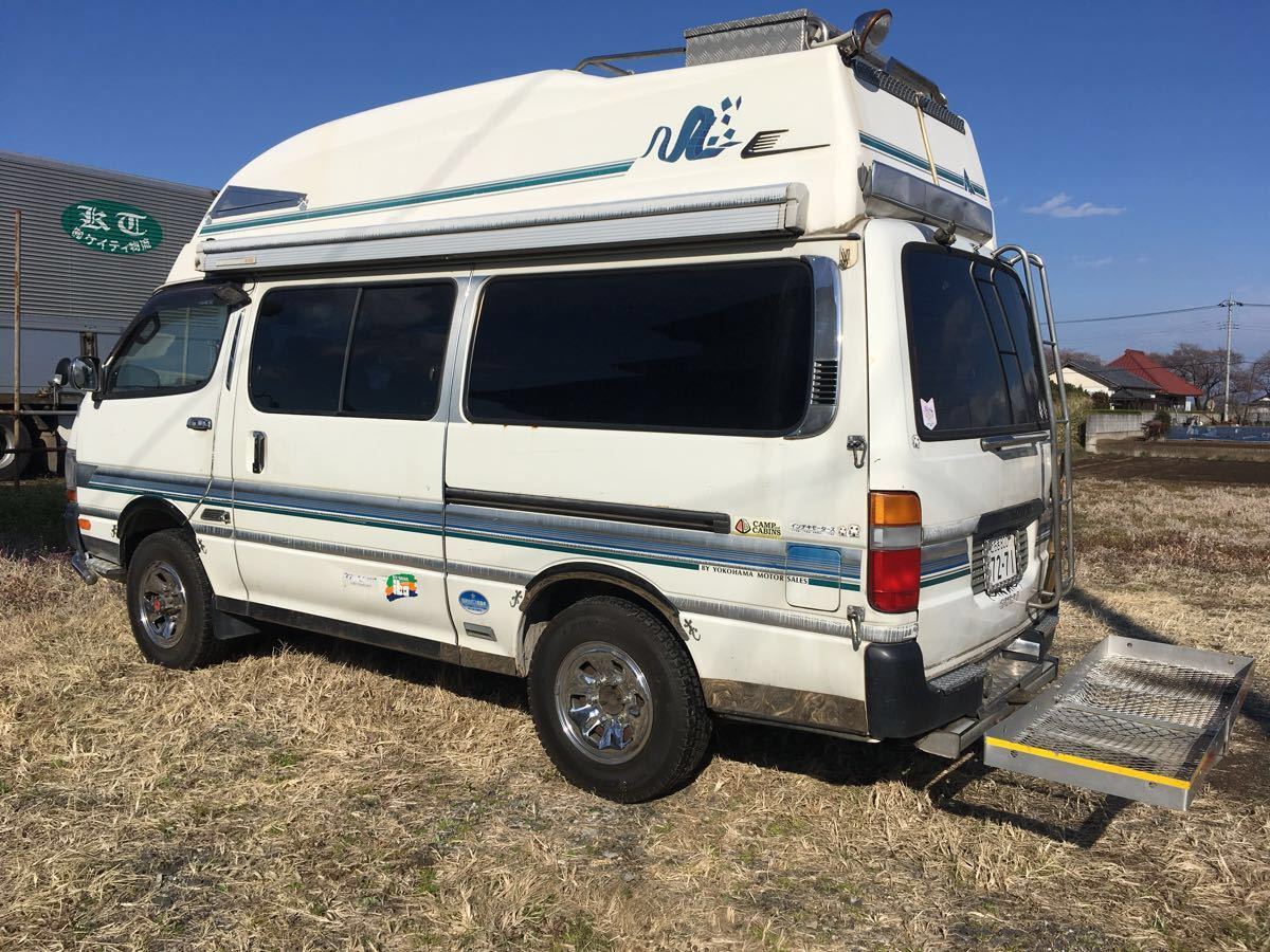 日本丰田海狮加高顶房车案例