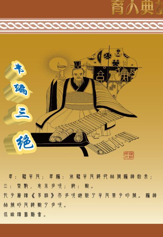 韦编三绝的故事 卧薪尝胆的主人公-人人投票