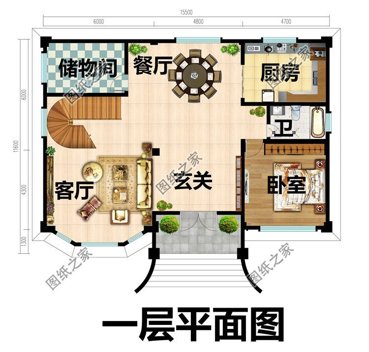 唯美优雅还大气，欧式带老虎窗的优越