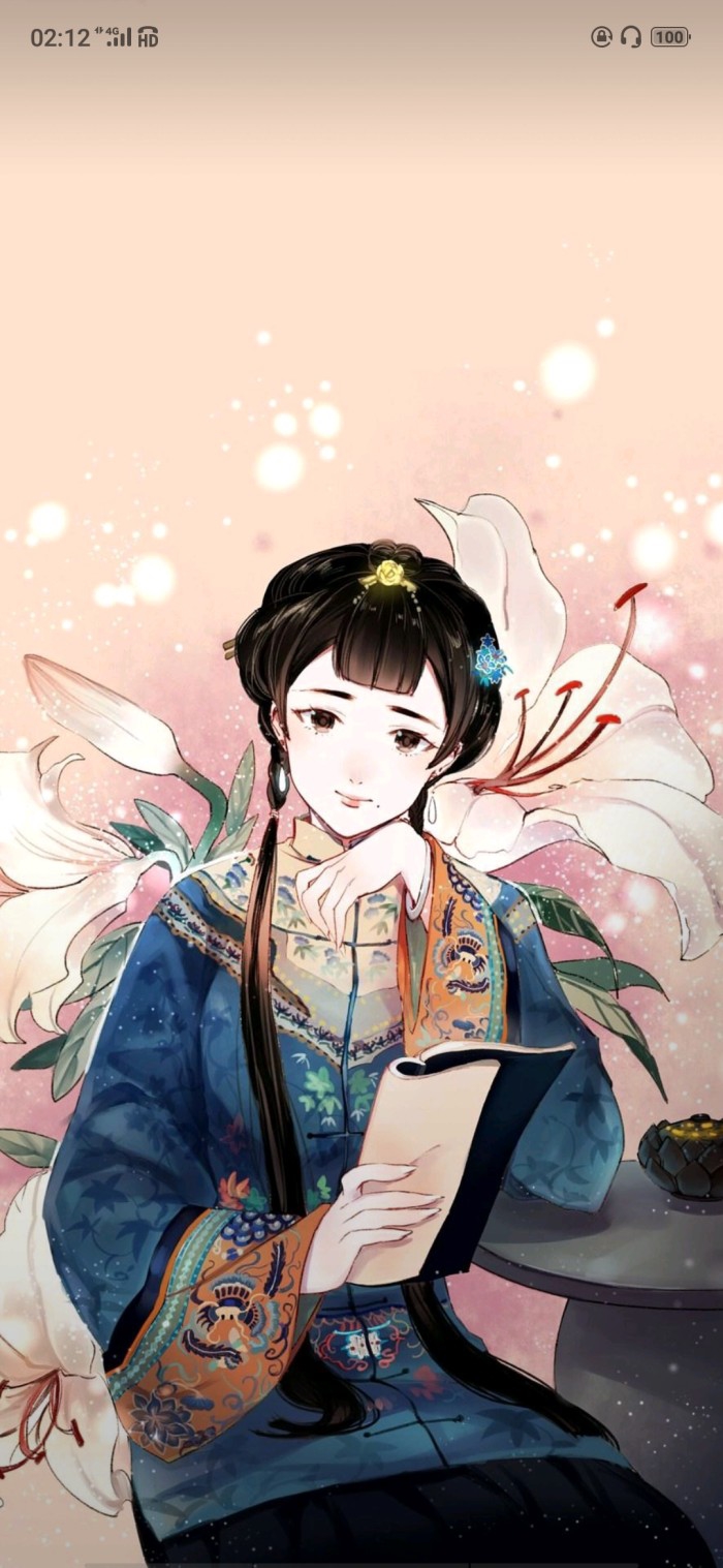 古风美图女生壁纸唯美古风的美人图手绘