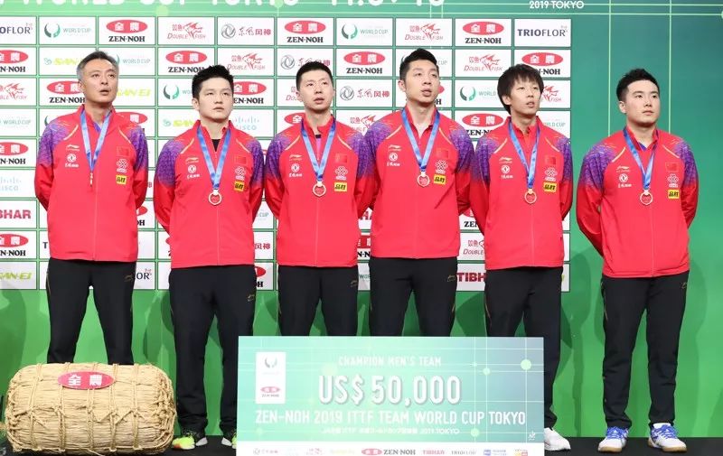 乒乓球世界杯决男团决赛结果（男团3比1韩国！秦志戬点评，各个角色都收获颇丰）