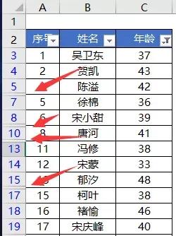 表格隐藏部分怎么还原（Excel三种取消隐藏的方法）