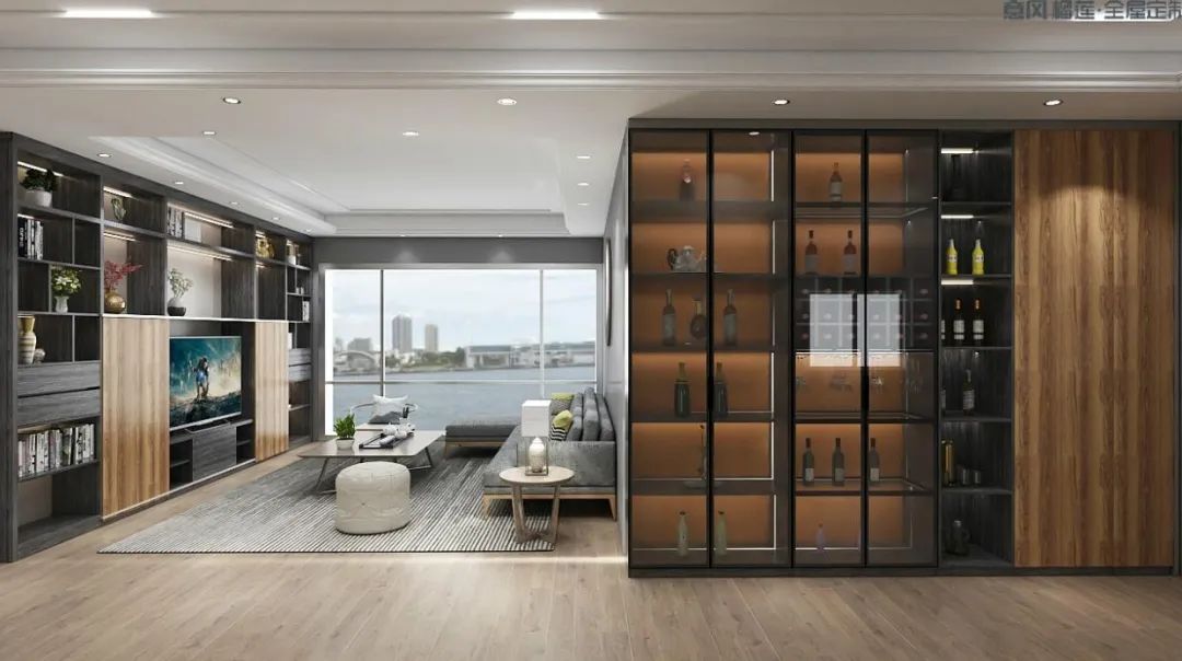 客厅只能看电视？不妨看看人家的万能客厅