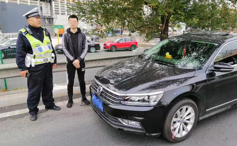 买了新车没驾照，开车闯荡一下北京城，被罚1800拘15天